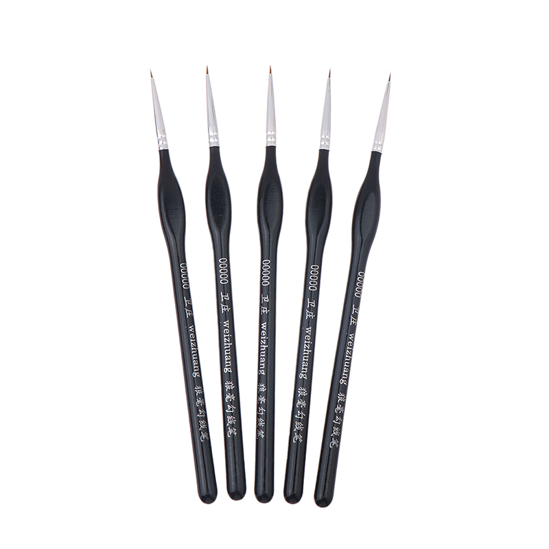 Miniature Painting Set - Juego de 5 pinceles de precisión