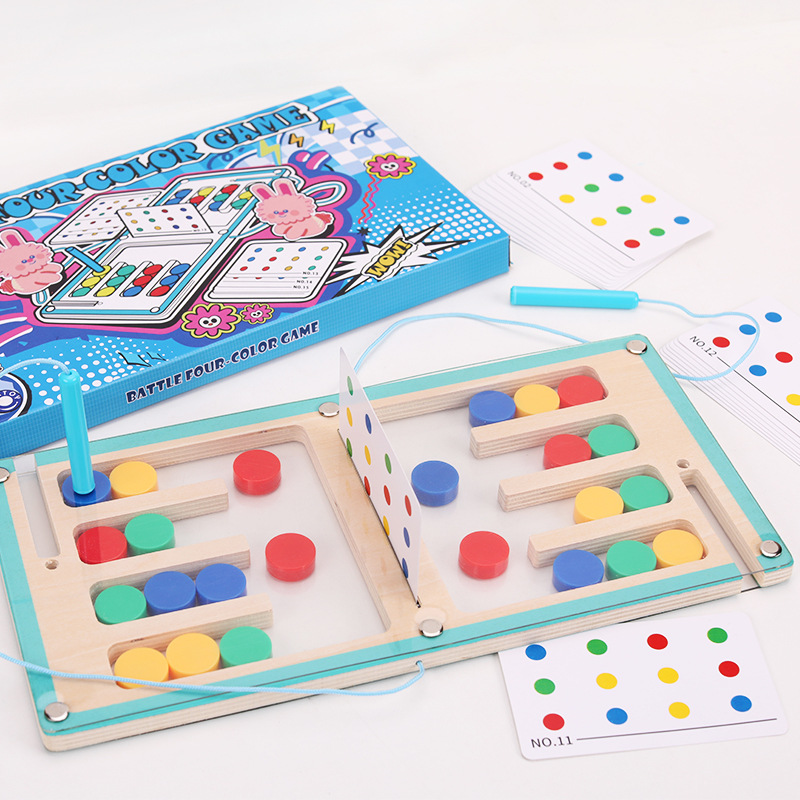 Board Game For 3 Players - Juego de Mesa Magnético, Interacción Familiar