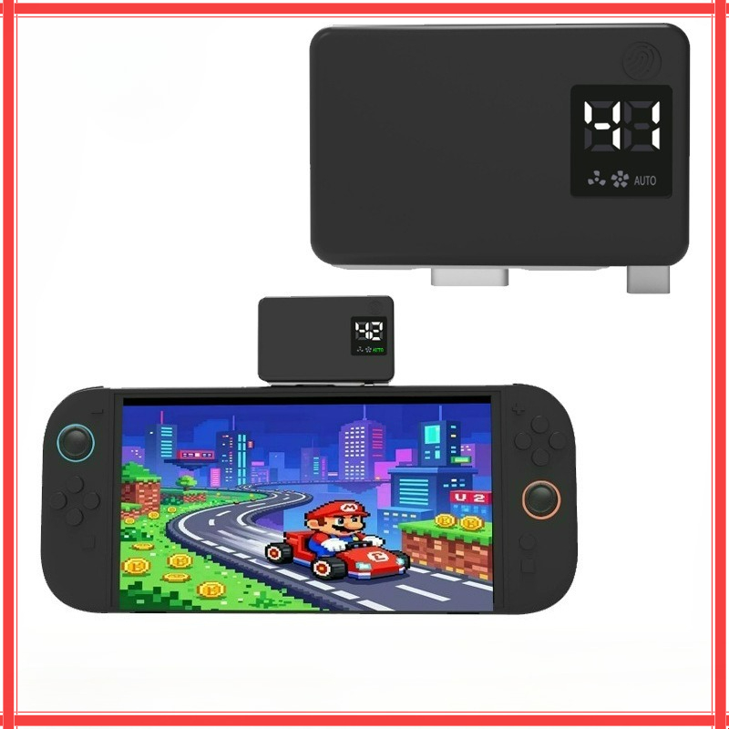 Board Game Heat - Ventilador Inteligente con Pantalla de Temperatura