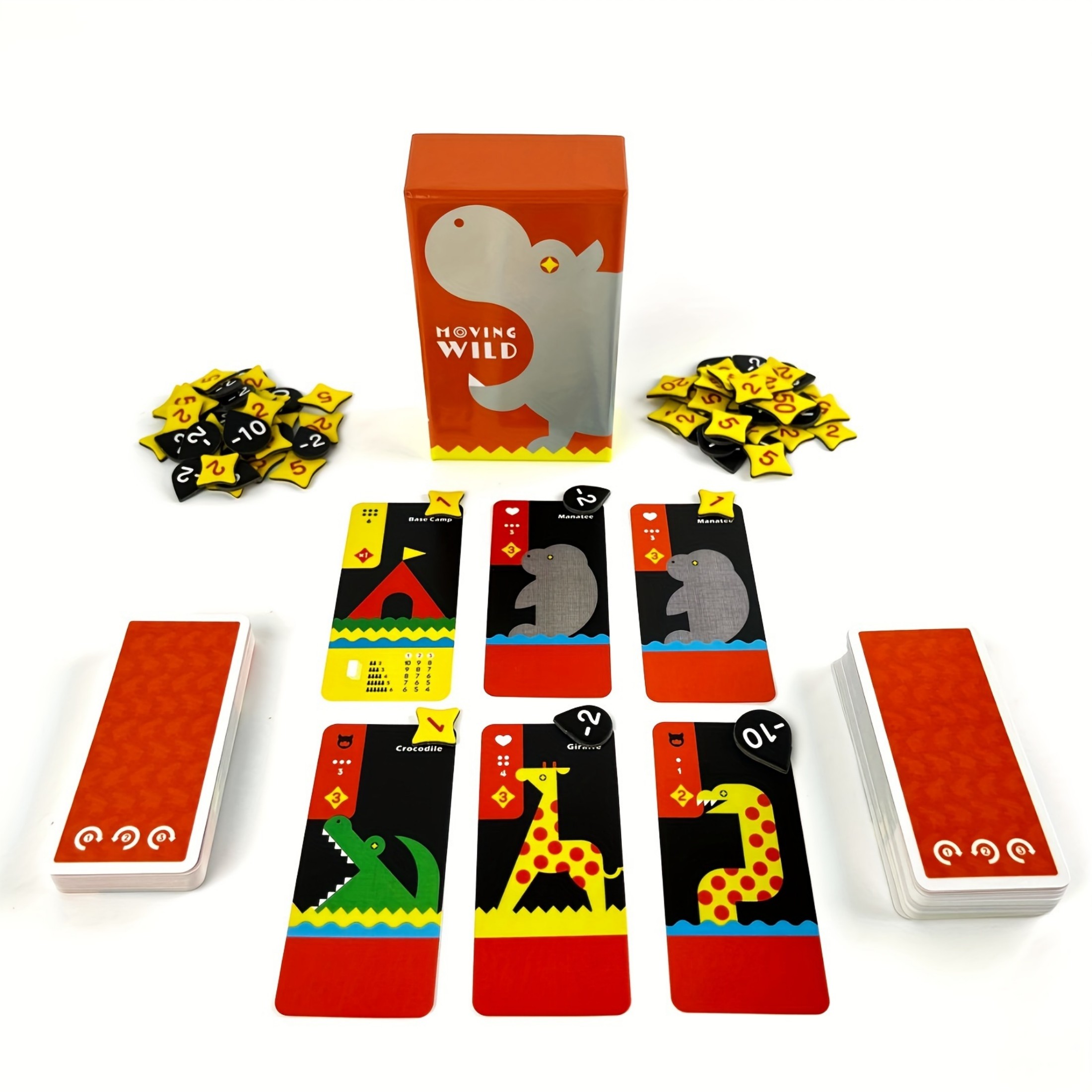 Board Game Wild Wild - Juego de mesa: Moving Wild –