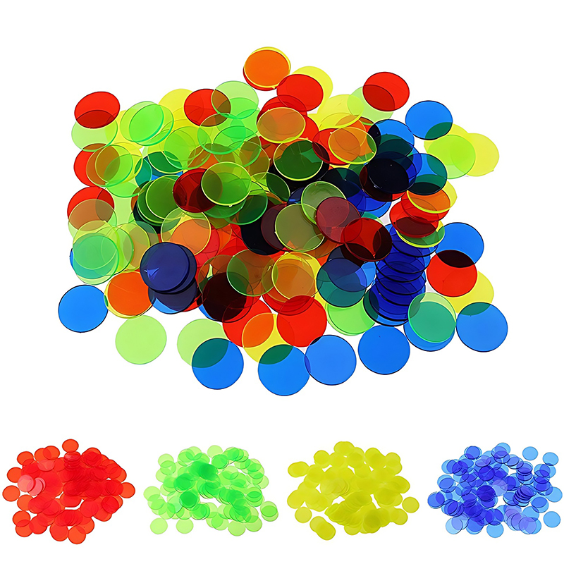 Board Game Loop - 100/200 Uds. Chip de conteo redondo
