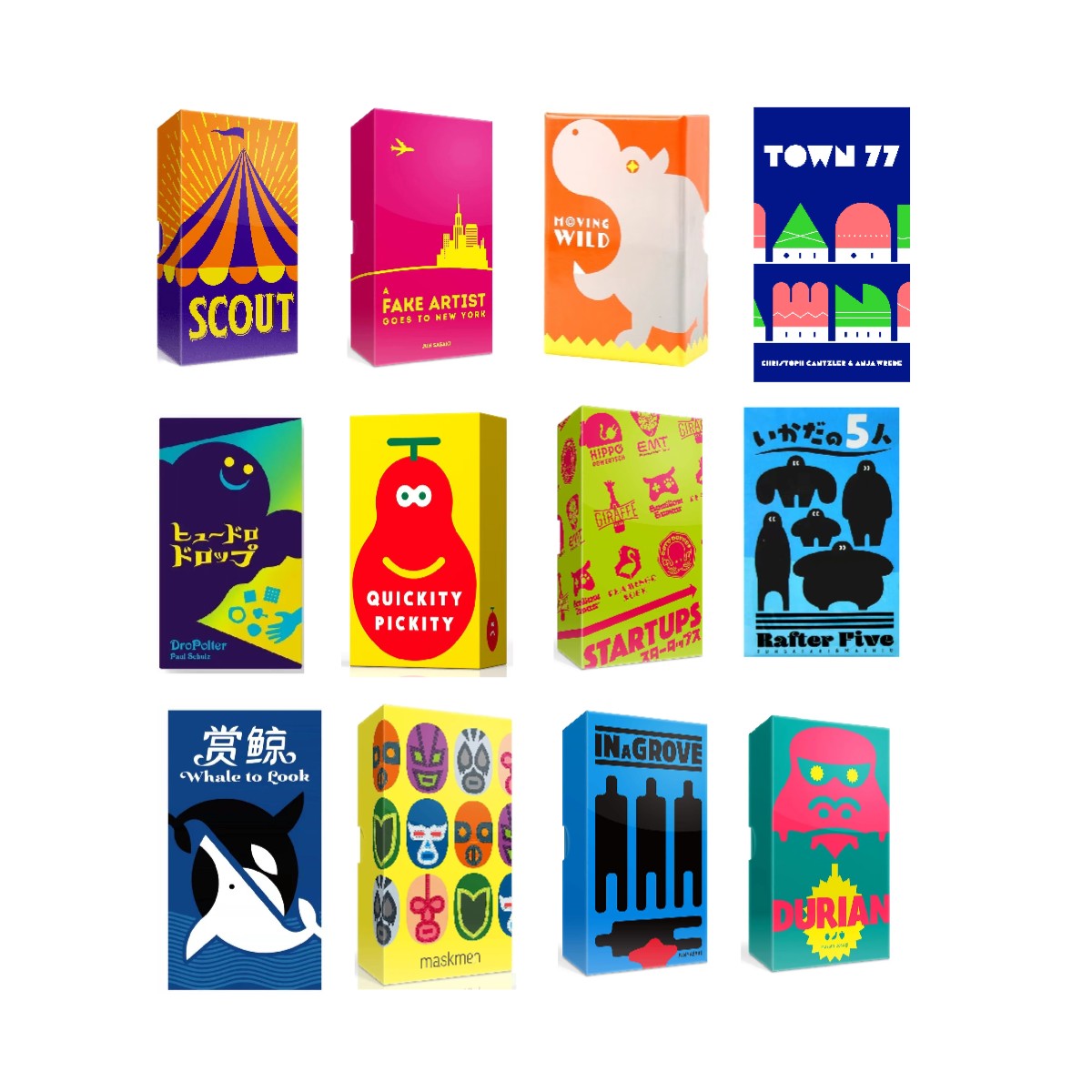 Board Game Wild Wild - Juego de mesa 