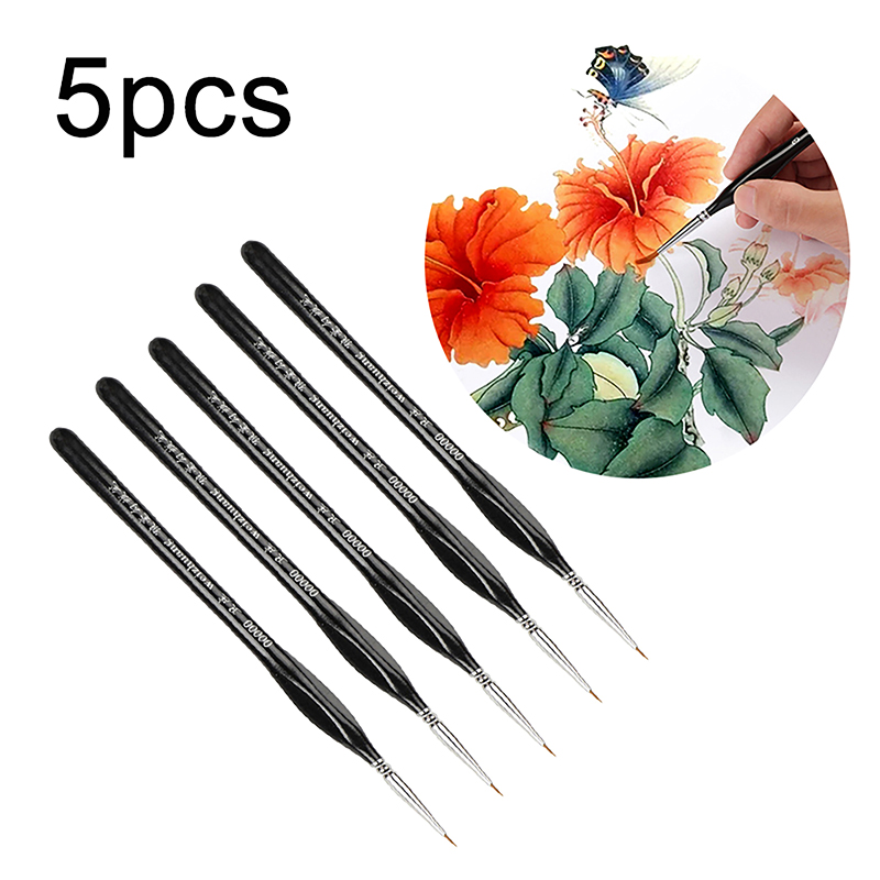 Juego de 5 pinceles de precisi - Miniature Painting Set reseña y precio