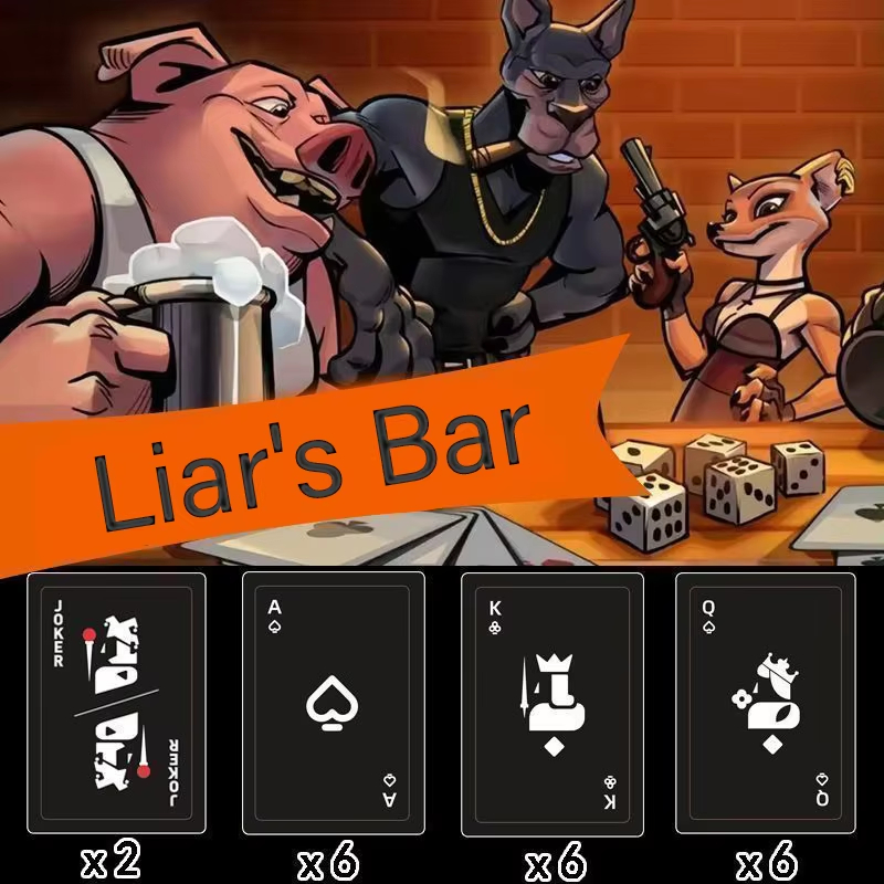 Juego de Cartas Liars Bar, Jue - Board Game Arena reseña y precio