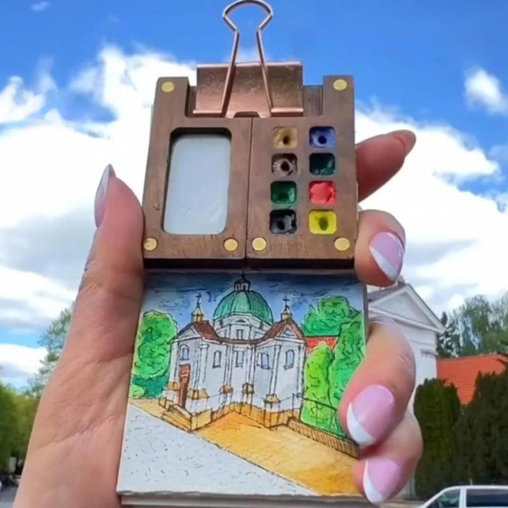 Paleta de cuaderno de bocetos  - Miniature Painting Set reseña y precio