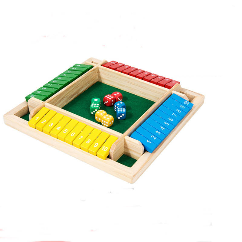 Juego de mesa de dados aritmét - Board Game For 3 Players reseña y precio
