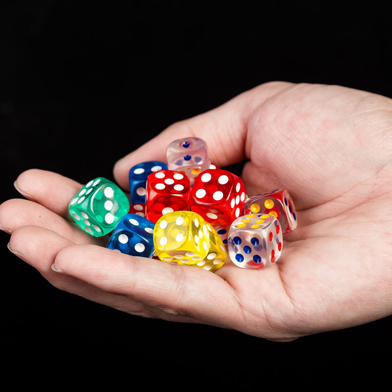 10 Uds dados con bolsa de dado - Board Game Loop reseña y precio