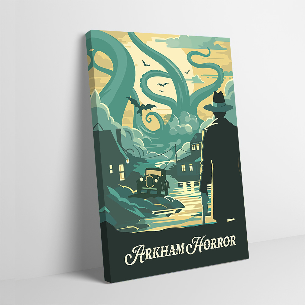 Póster Impreso Inspirado en el - Board Game Horror reseña y precio
