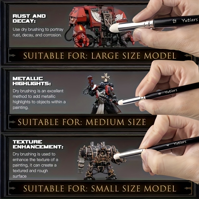 Pinceles de Pintura en Miniatu - Miniature Painting Set reseña y precio