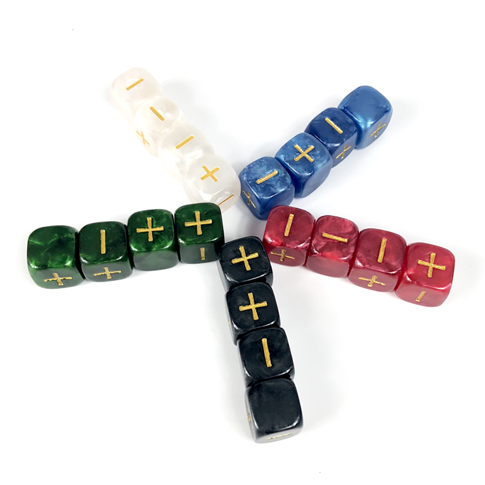 Dados Fate con bolsa 20 piezas - Board Game Arena reseña y precio