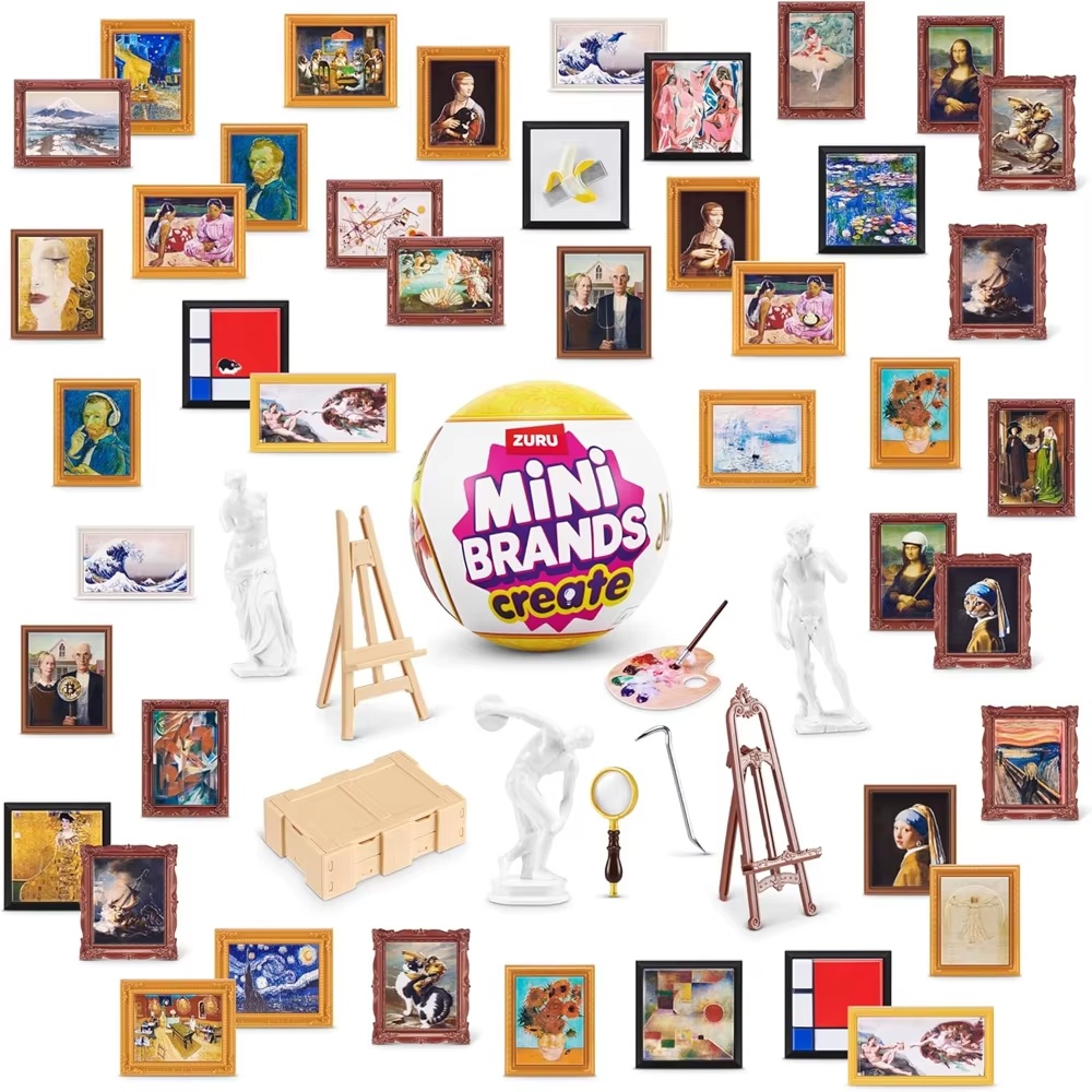 Zuru Mini Brands Create Master - Miniature Painting Set reseña y precio